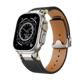 Fecho Deployant com Pulseira de Couro