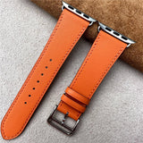 Correa de Apple Watch de cuero Barenia prémium – Estilo clásico y confort