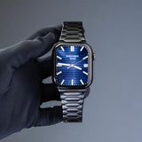 Correa elegante de acero inoxidable para Apple Watch – Estilo discreto y lujoso