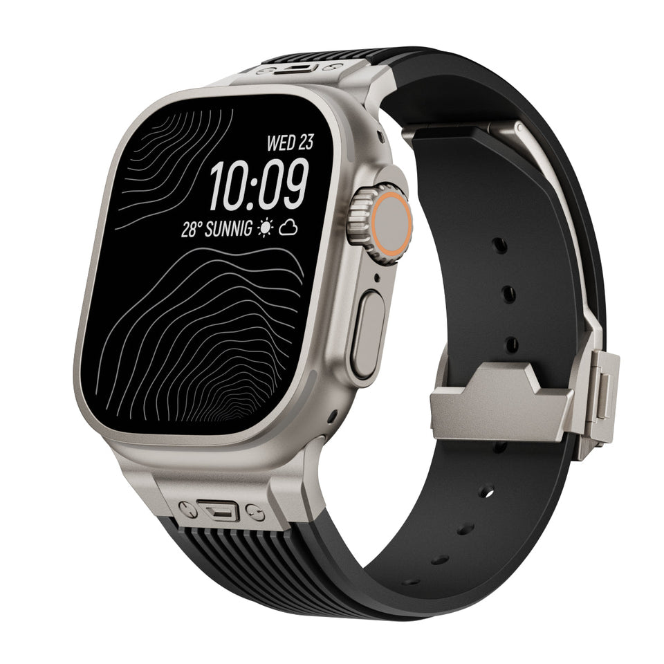 Executive Silicone Apple Watch Band – Premium Design