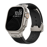 Executive Silicone Apple Watch Band – Premium Design