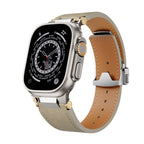 Deployment Buckle Leather Band