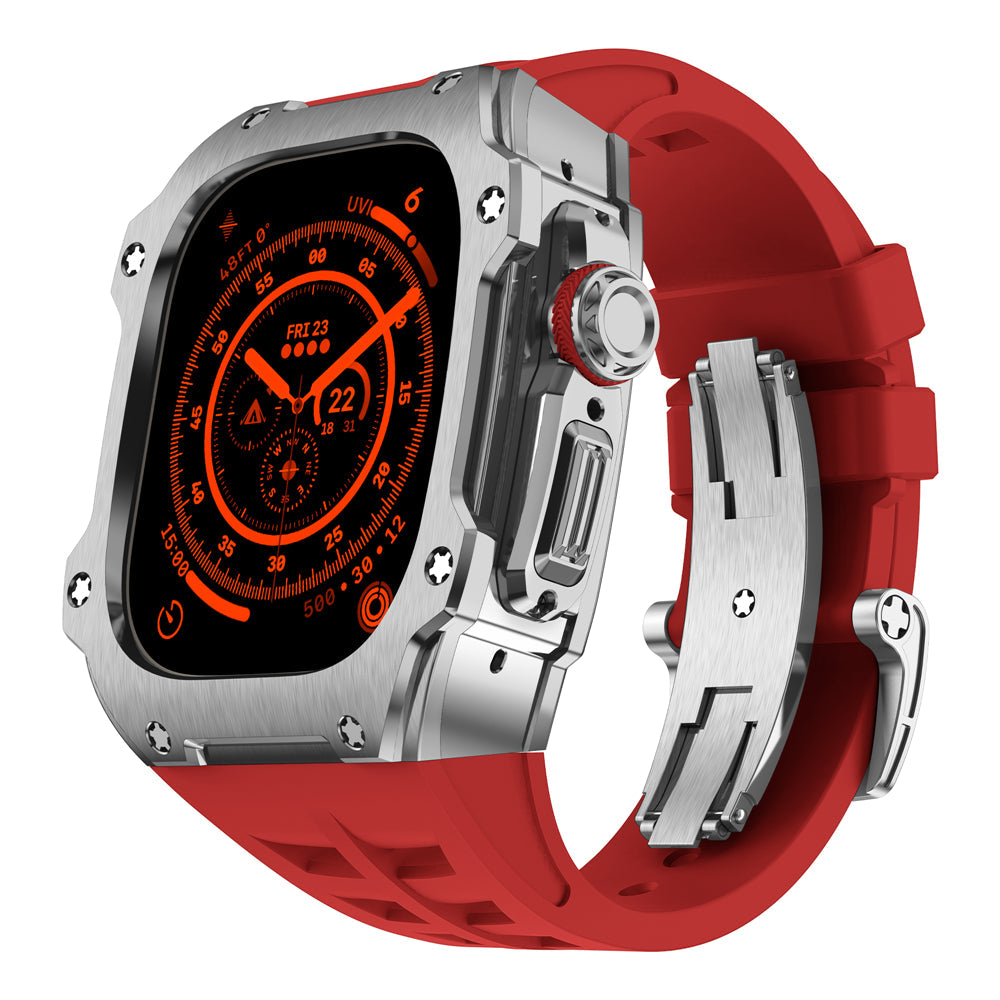 Apple Watch Ultra Stainless Steel Case – RM7015 Silver Vanguard
