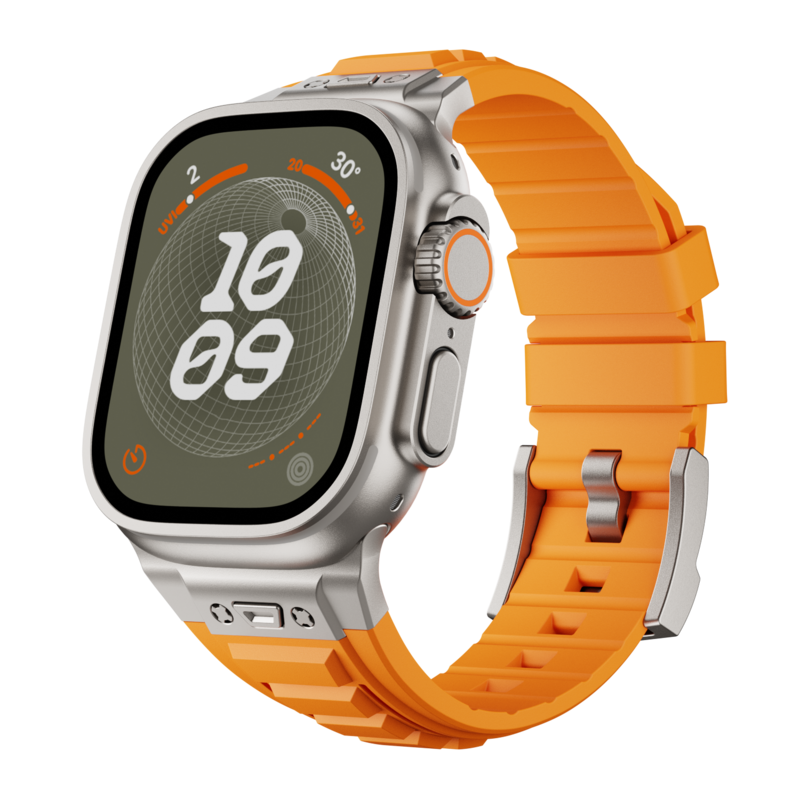 Apple Watch Tactical Silicone Band – FlexFit Series
