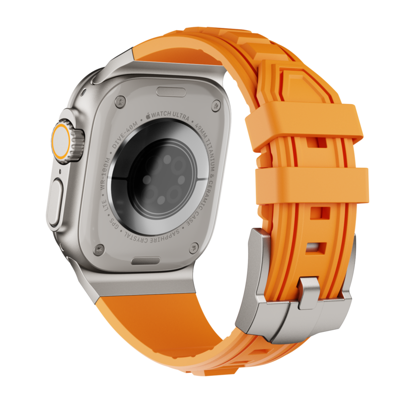 Apple Watch Tactical Silicone Band – FlexFit Series