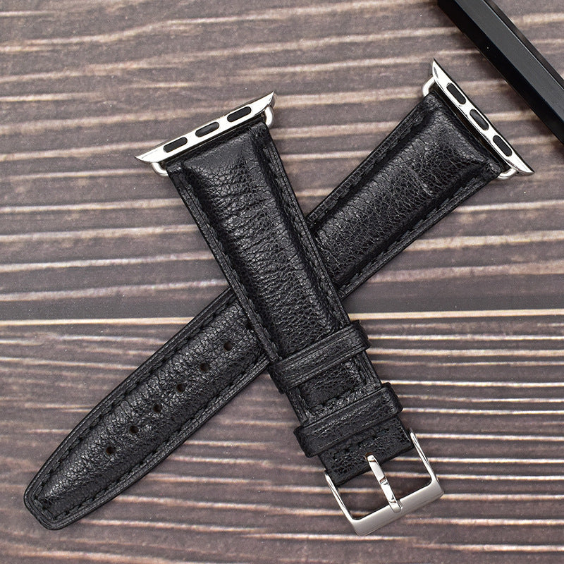Men’s Apple Watch Leather Strap – Classic Design with Premium Comfort