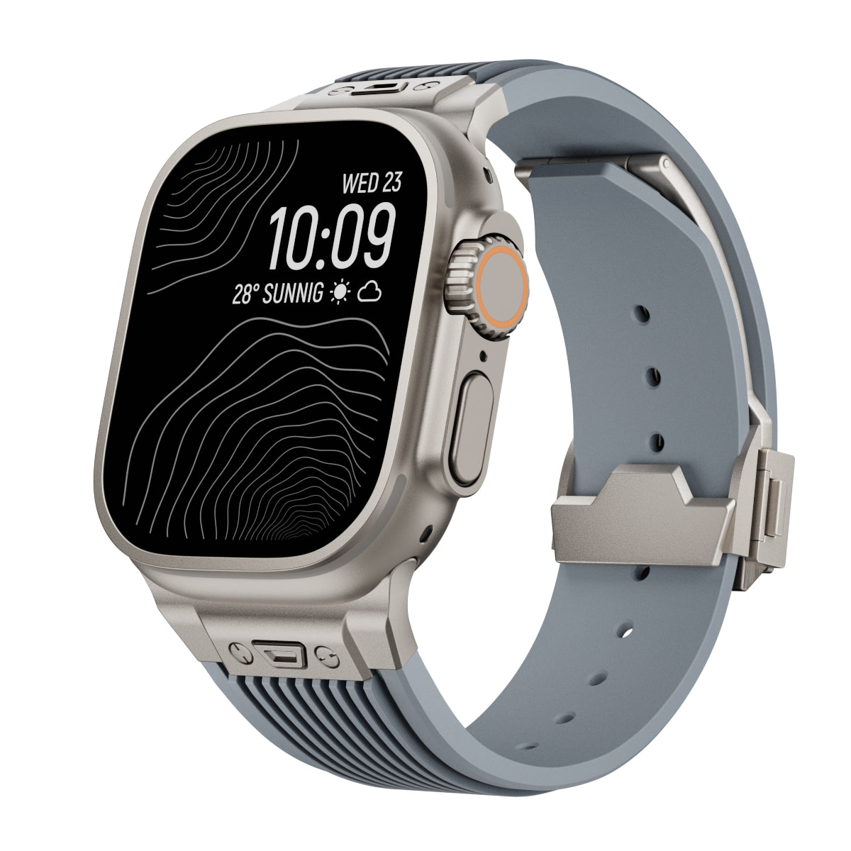 Executive Silicone Apple Watch Band – Premium Design