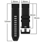Garmin QuickFit Rubber With Leather Band