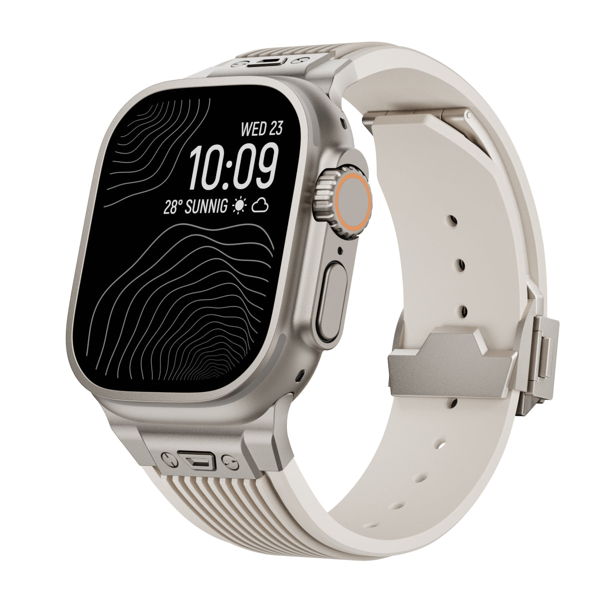 Executive Silicone Apple Watch Band – Premium Design