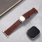 Breathable Leather Strap For Apple Watch