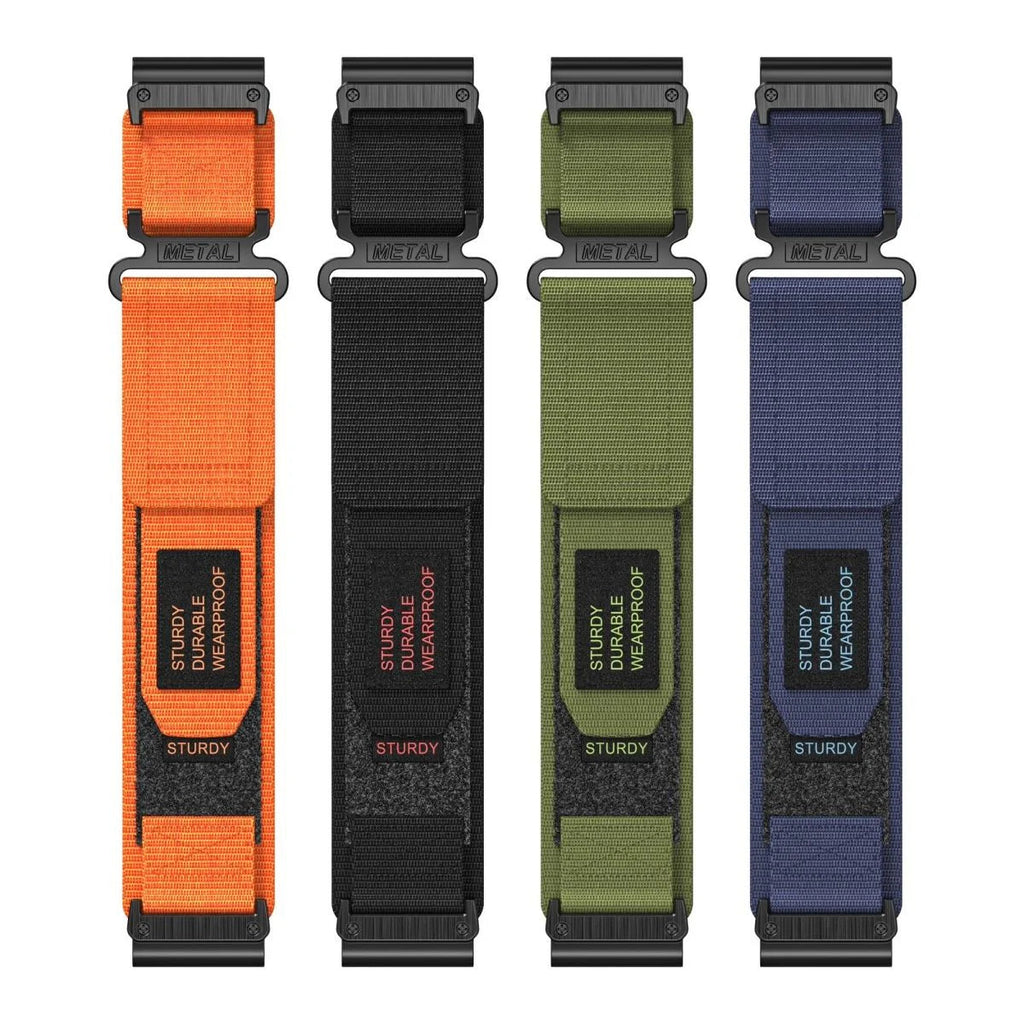 Garmin QuickFit Nylon Canvas Loop Velcro Band