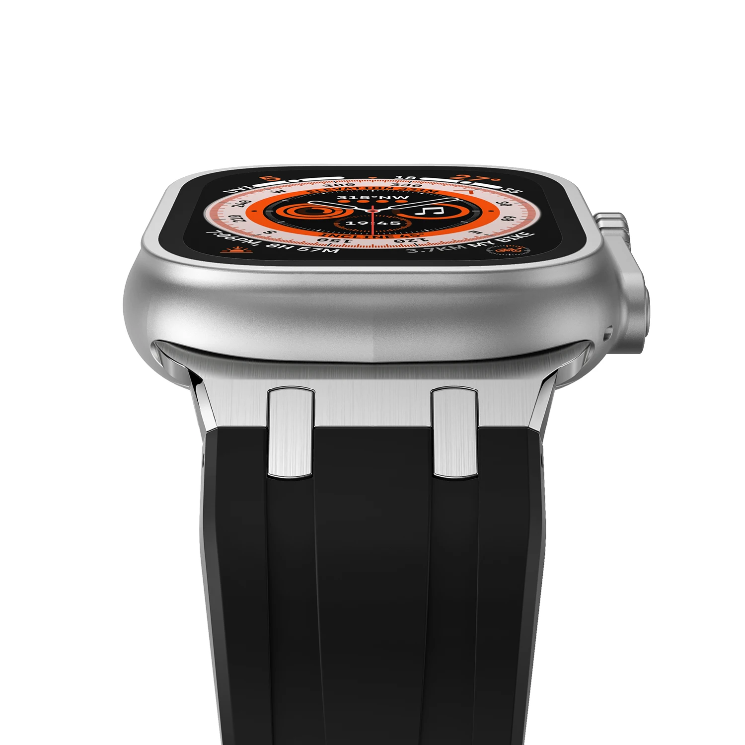 Elegant Sport Apple Watch Band – Premium Silicone Secure Fit
