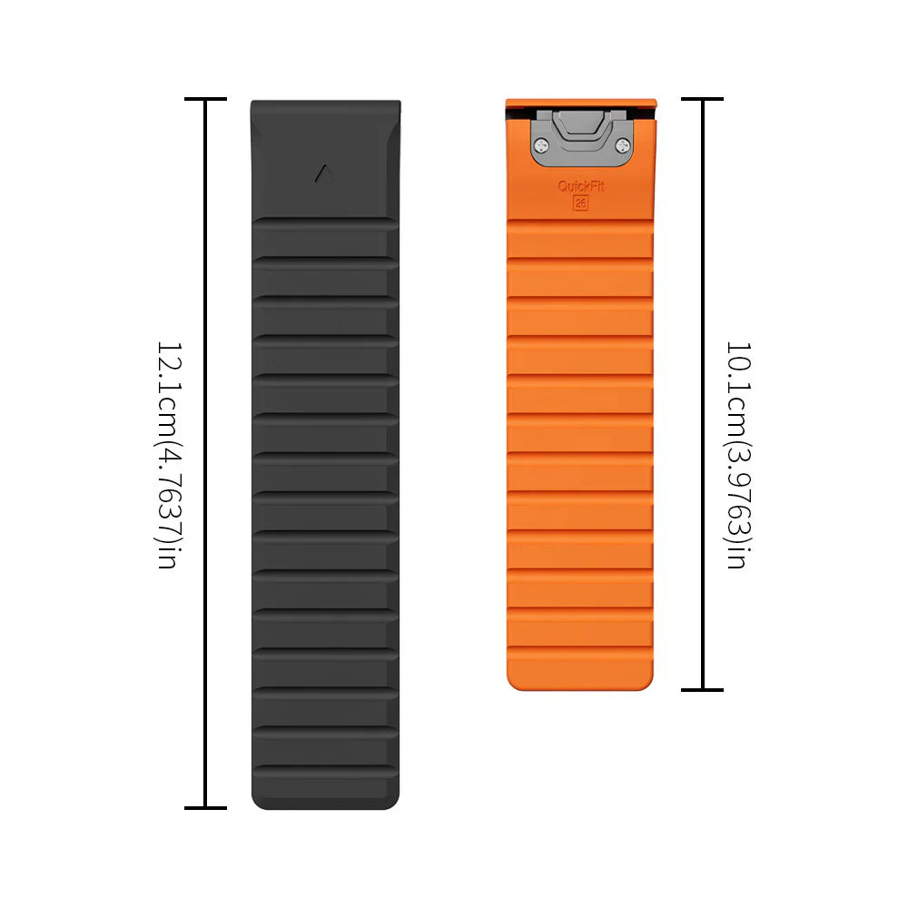 Premium Magnetic Silicone Band for Garmin QuickFit