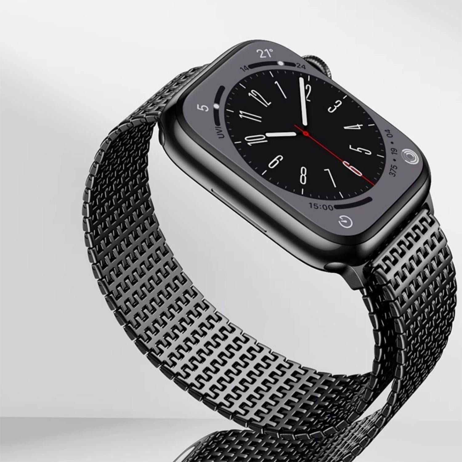 Apple Watch Steel Band – Minimalist Luxury with Magnetic Fit