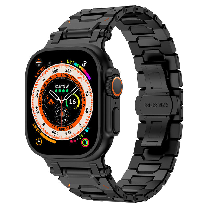 Stainless Steel Band for Apple Watch Ultra 49mm – Explorer Premium Style