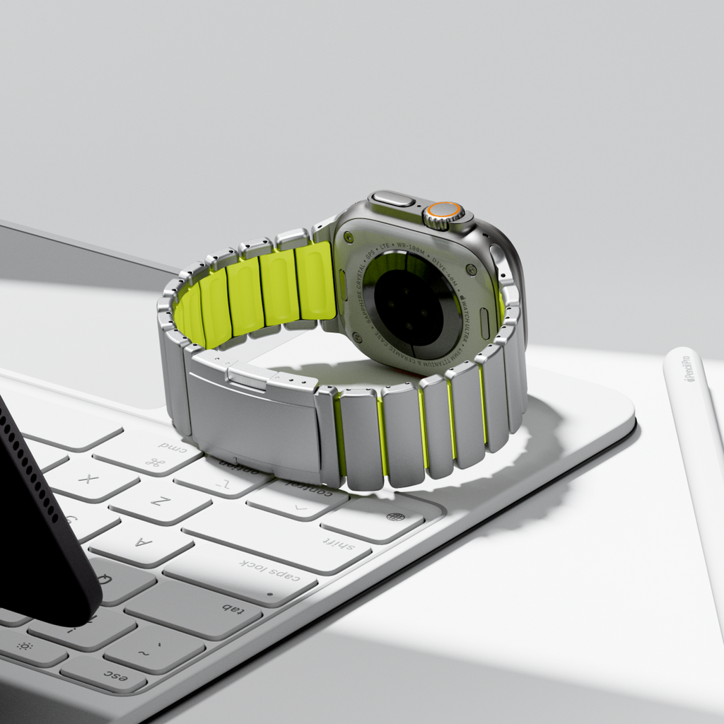 Titanium Band for Apple Watch Ultra – GEMINI Sport Premium Design