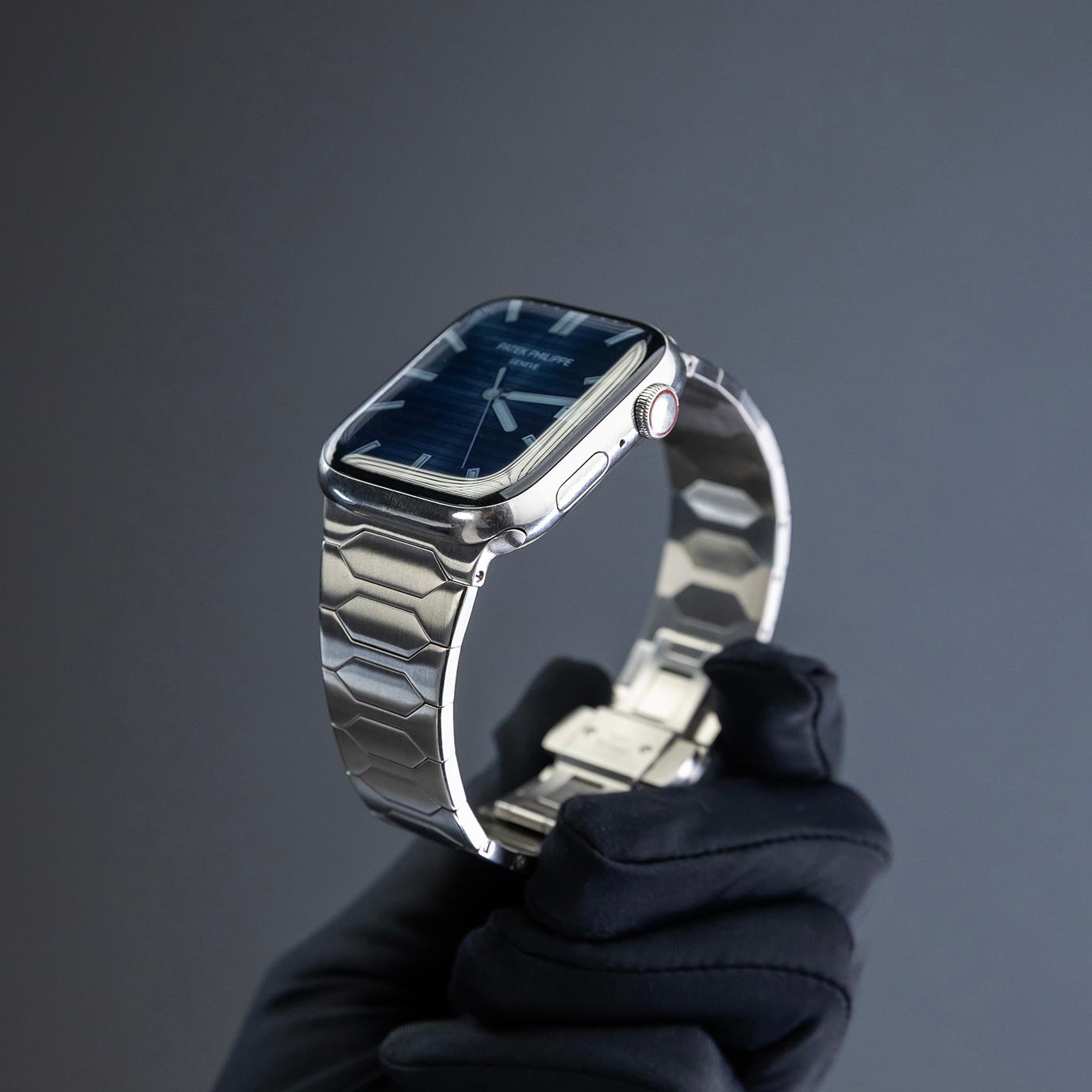 Elegant Stainless Steel Band for Apple Watch – Discreet Luxury Style