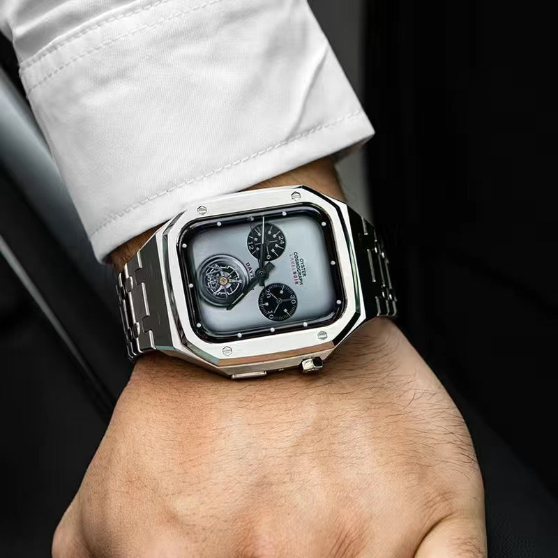 Braided Magnetic Band for Apple Watch – Stainless Steel and Secure Fit