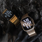 Premium Men’s Apple Watch Stainless Steel Band – Elegant Butterfly Buckle
