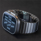 Premium Men’s Apple Watch Stainless Steel Band – Elegant Butterfly Buckle