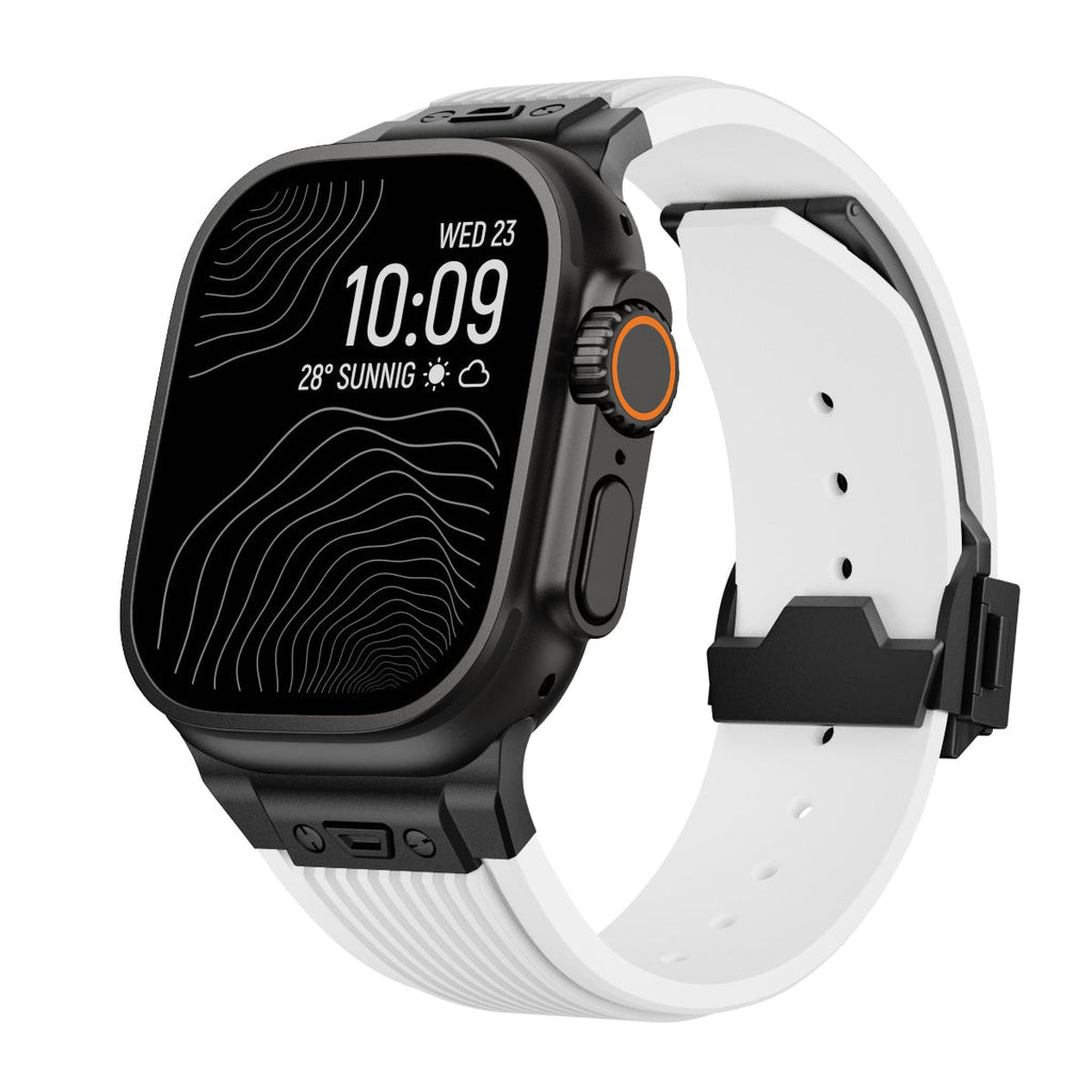 Executive Silicone Apple Watch Band – Premium Design