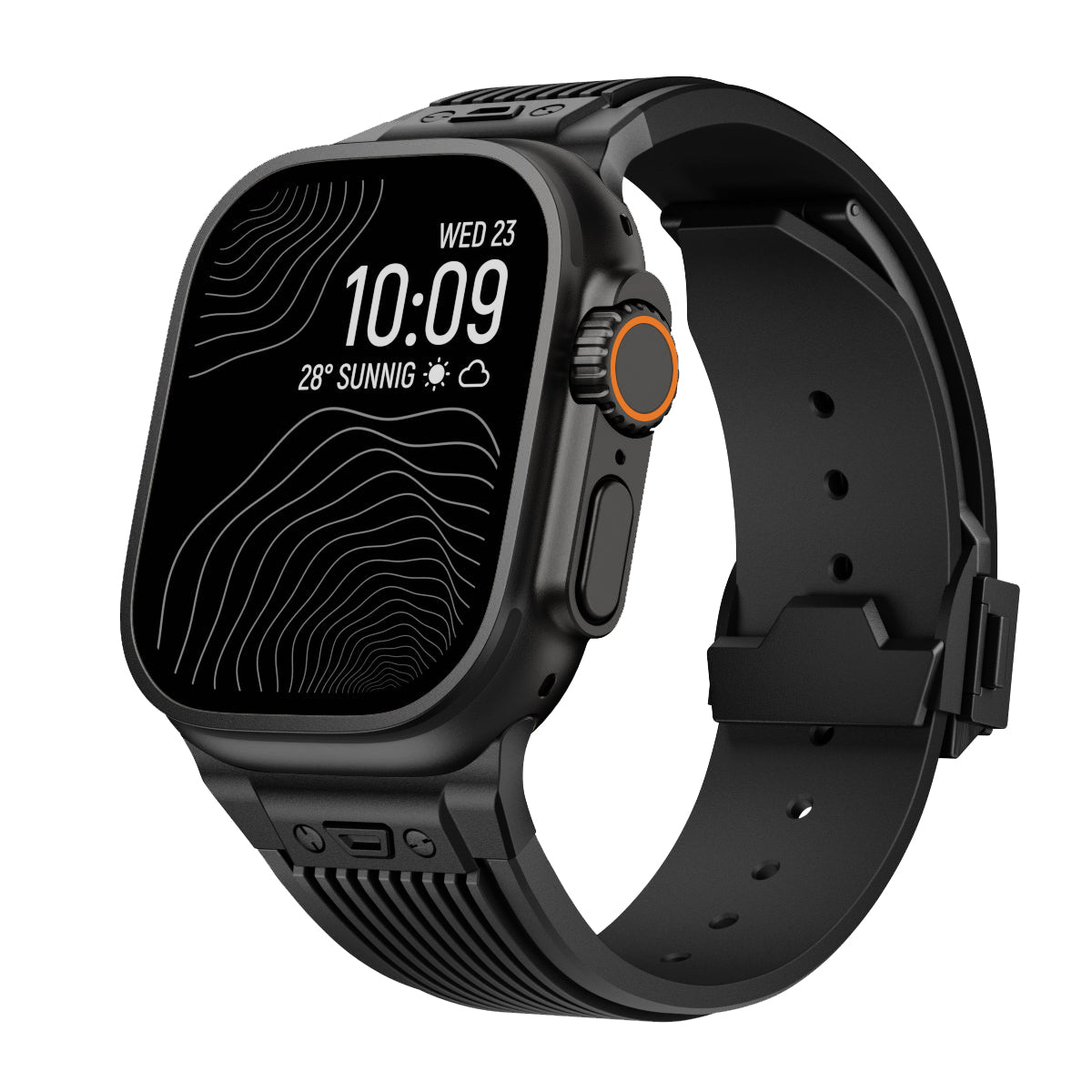 Executive Silicone Apple Watch Band – Premium Design