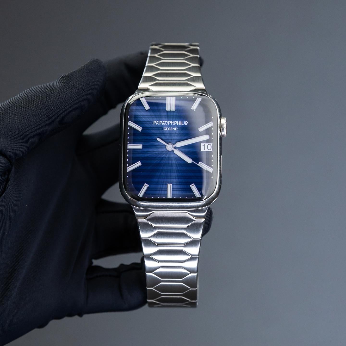 Elegant Stainless Steel Band for Apple Watch – Discreet Luxury Style