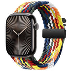 Braided Nylon Apple Watch Band with Parachute Buckle