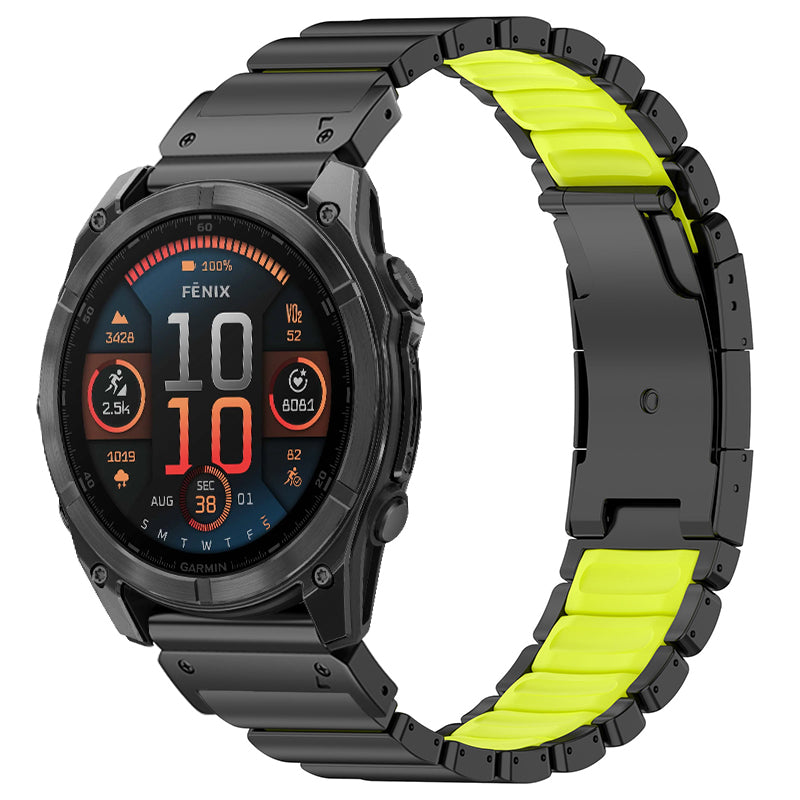 Titanium Band for Garmin QuickFit – GEMINI Sport Premium