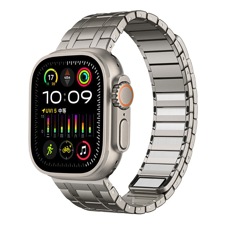 Premium Apple Watch Stainless Steel Band – Elegant Magnetic Closure