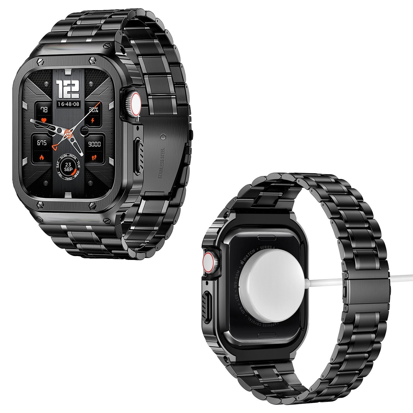Apple Watch Stainless Steel Band & Case Kit