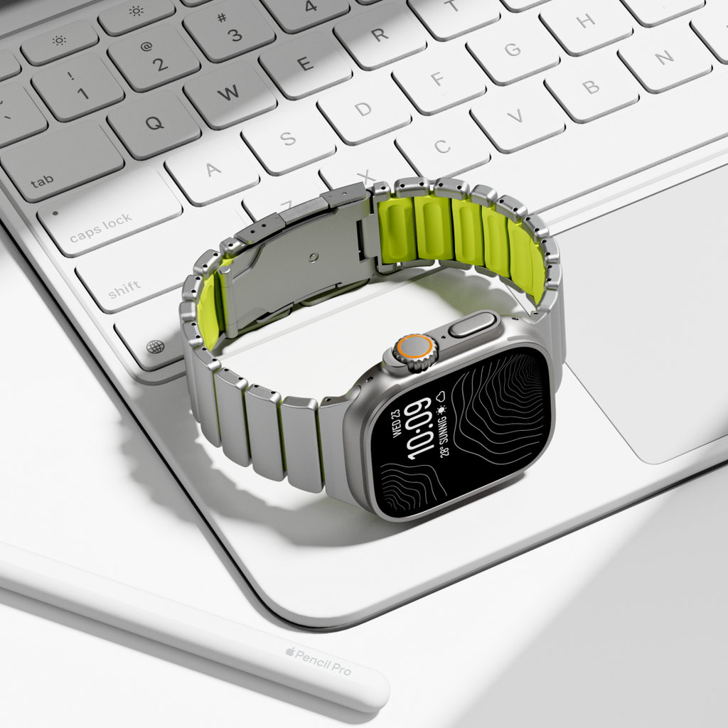 Titanium Band for Apple Watch Ultra – GEMINI Sport Premium Design