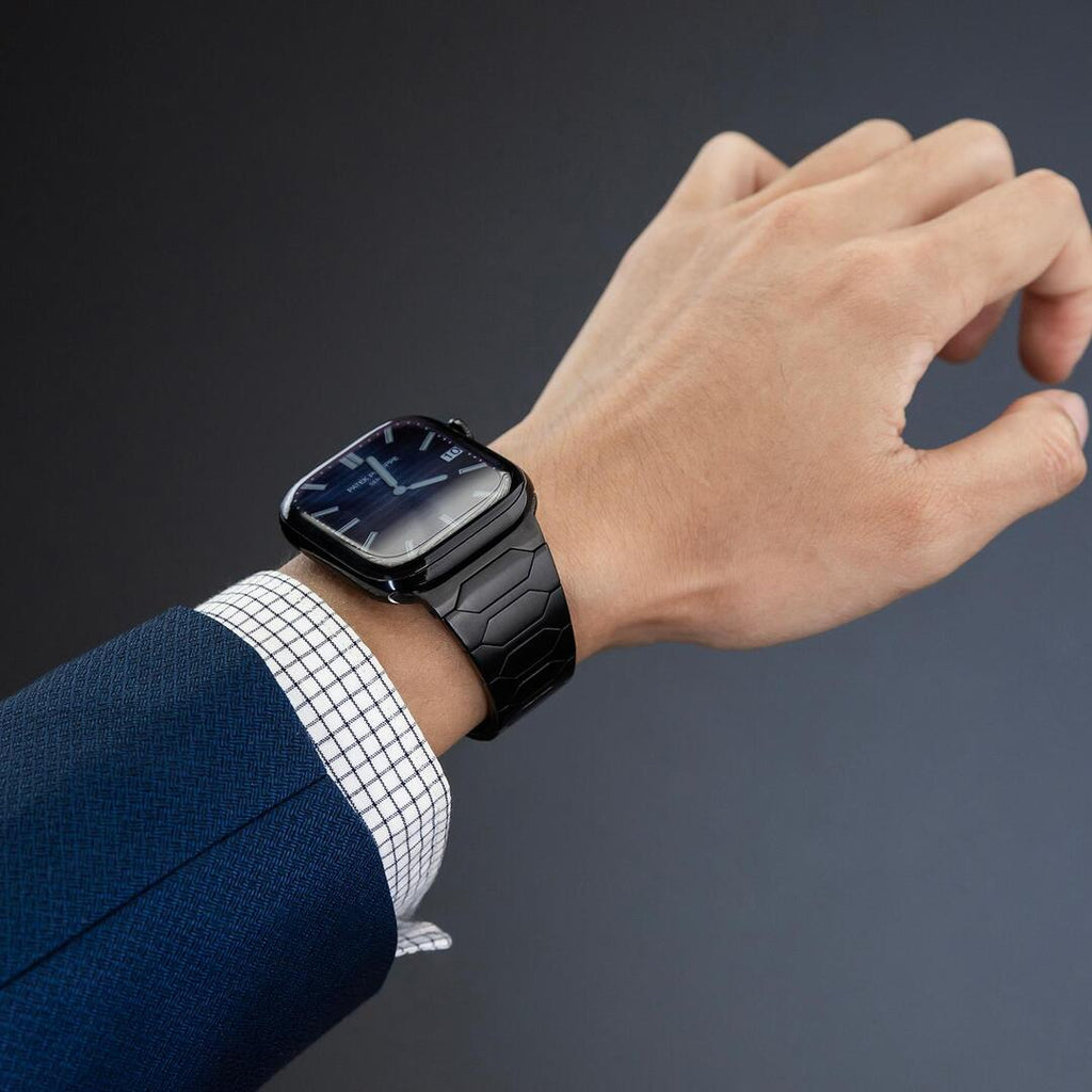 Elegant Stainless Steel Band for Apple Watch – Discreet Luxury Style