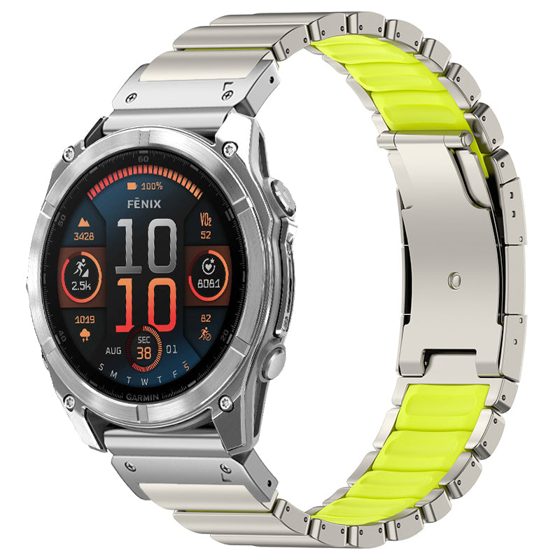 Titanium Band for Garmin QuickFit – GEMINI Sport Premium