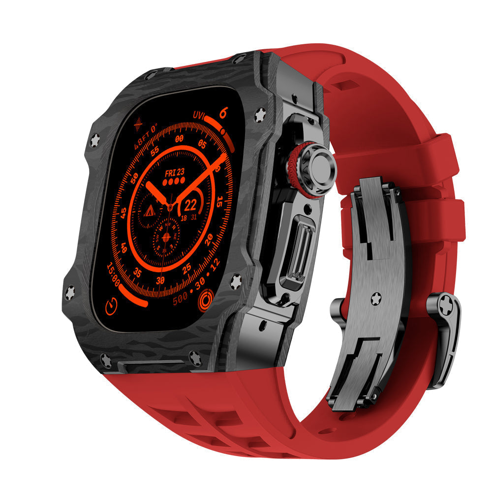 Apple Watch Ultra Carbon Fibre Case – RM7015 Titanium Edition