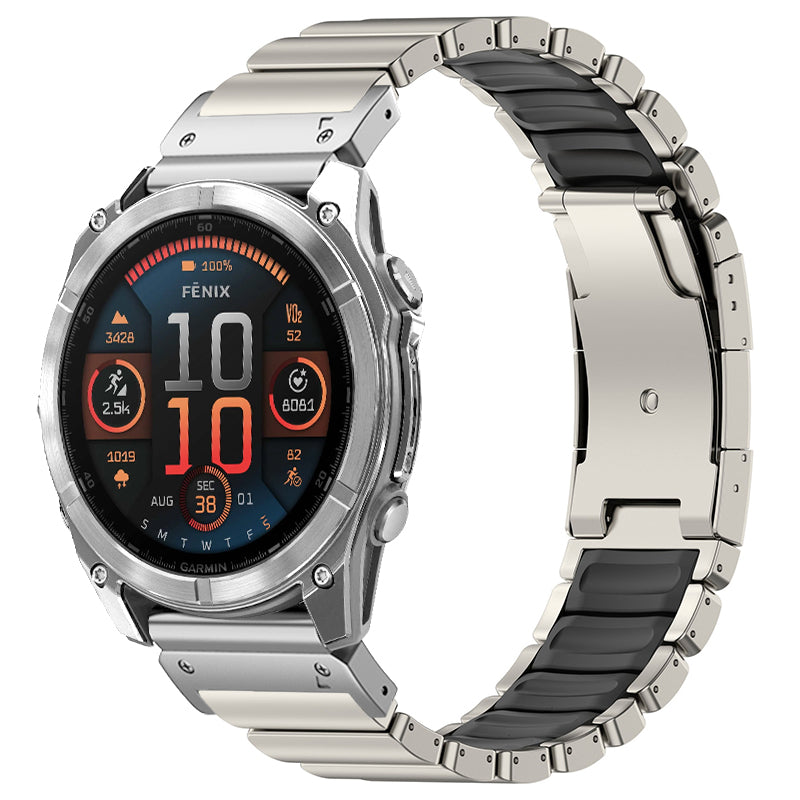 Titanium Band for Garmin QuickFit – GEMINI Sport Premium