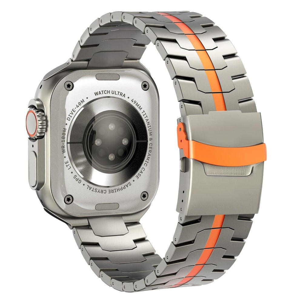 Men’s Apple Watch Titanium Band – Durable Build with Refined Finish