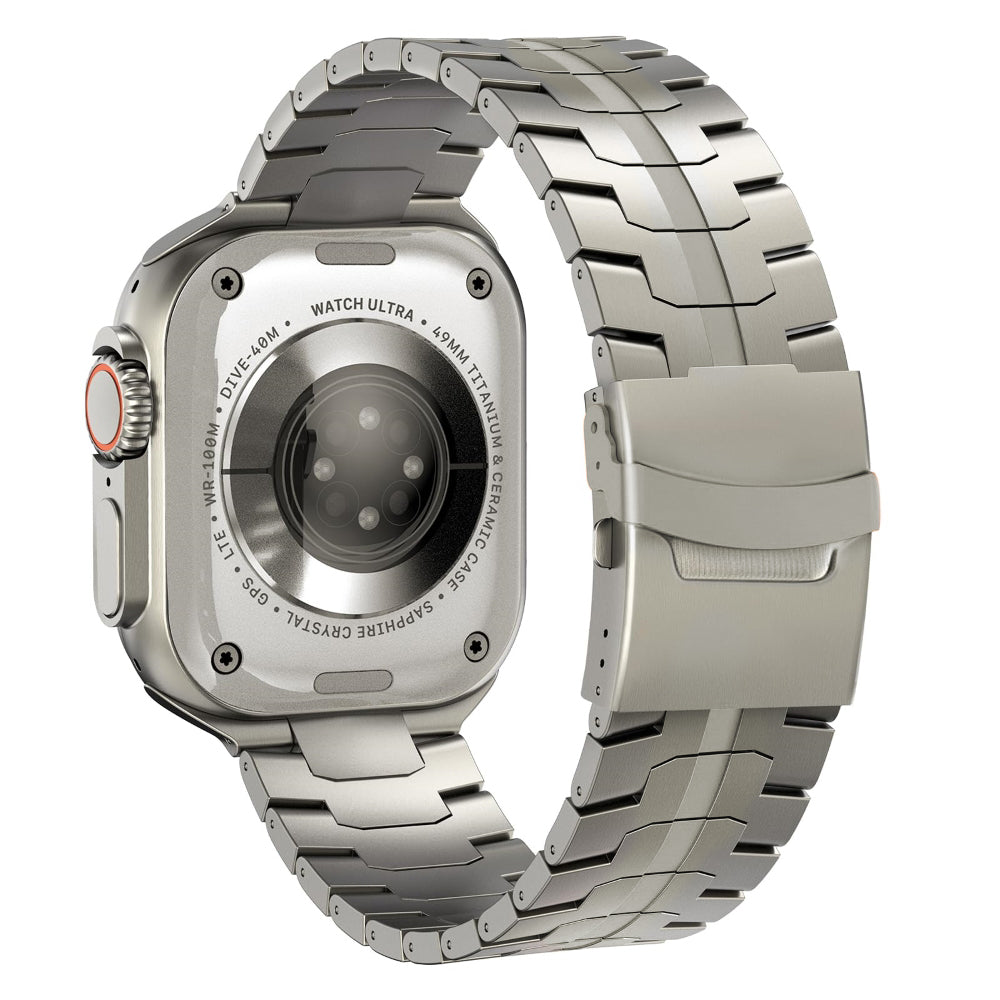 Men’s Apple Watch Titanium Band – Durable Build with Refined Finish