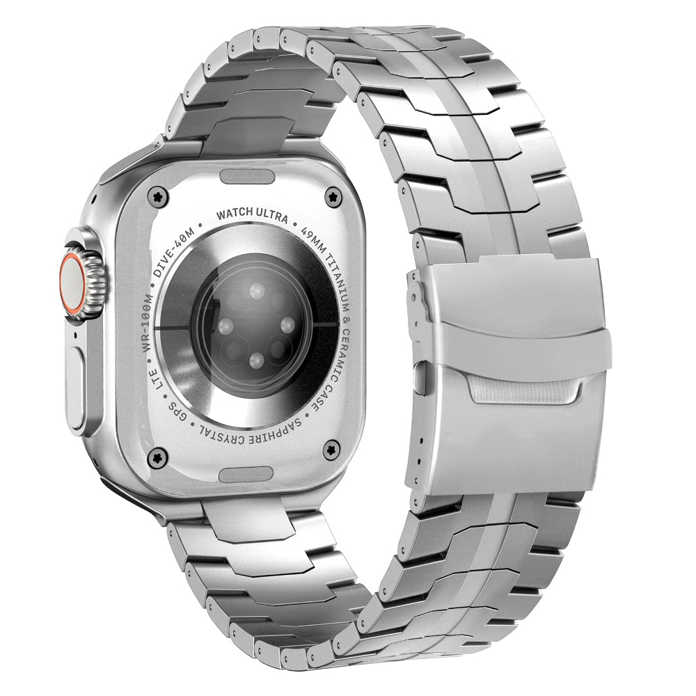 Men’s Apple Watch Titanium Band – Durable Build with Refined Finish