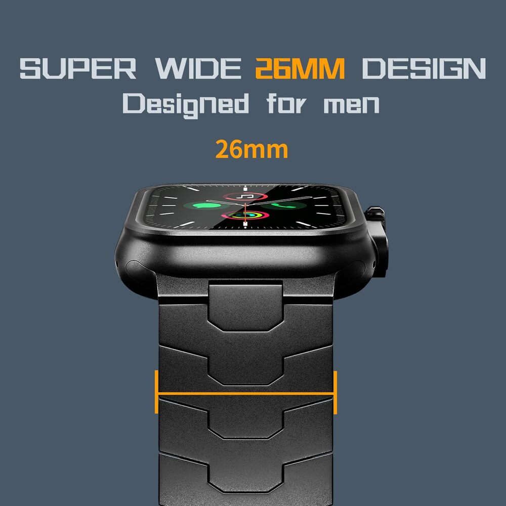 Premium Titanium Apple Watch Ultra Band – Lightweight & Magnetic Fit