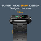 Premium Titanium Apple Watch Ultra Band – Lightweight & Magnetic Fit