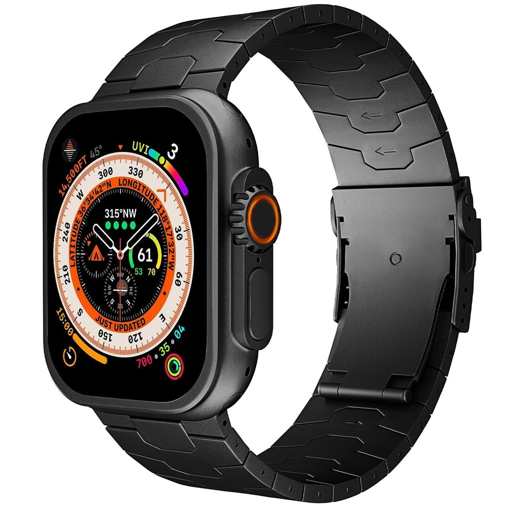 Premium Titanium Apple Watch Ultra Band – Lightweight & Magnetic Fit