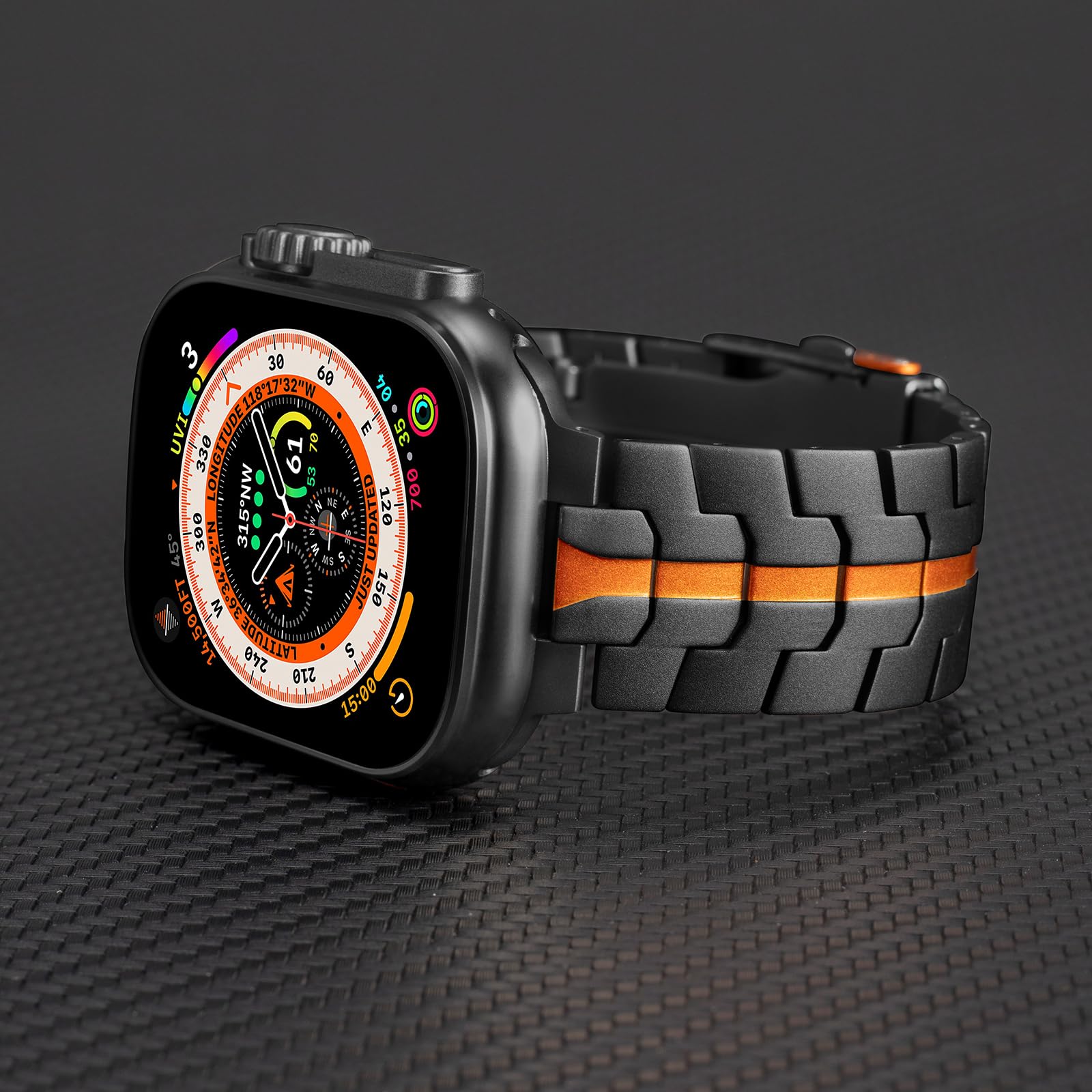 Men’s Apple Watch Titanium Band – Durable Build with Refined Finish
