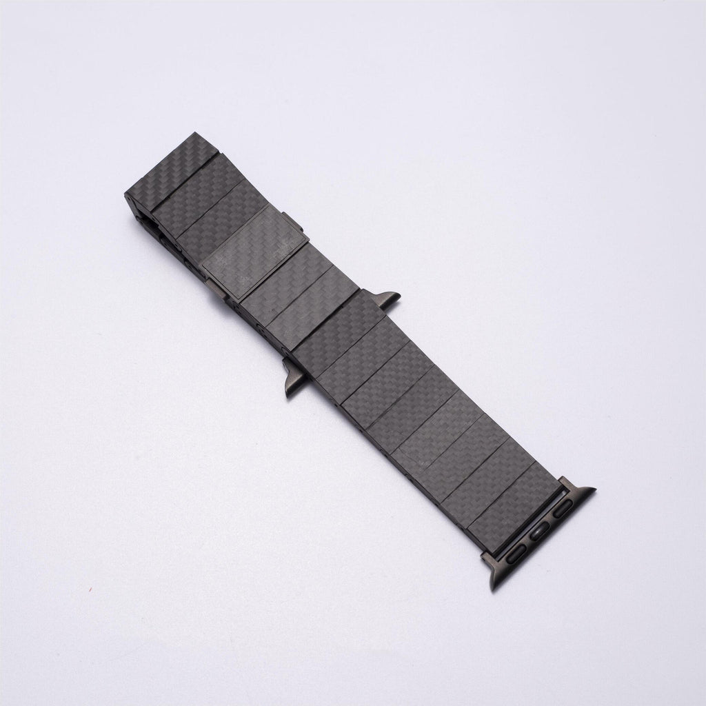Premium Carbon Fiber Apple Watch Strap for Men – Sporty and Refined Style