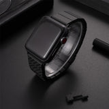 Premium Carbon Fiber Apple Watch Strap for Men – Sporty and Refined Style