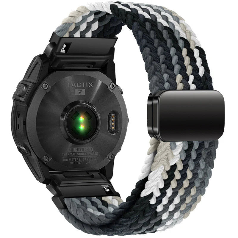 Garmin QuickFit Nylon Strap with Magnetic Buckle – Premium Adjustable Fit