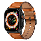 Luxury Leather Band for Apple Watch – Elegant & Refined Design