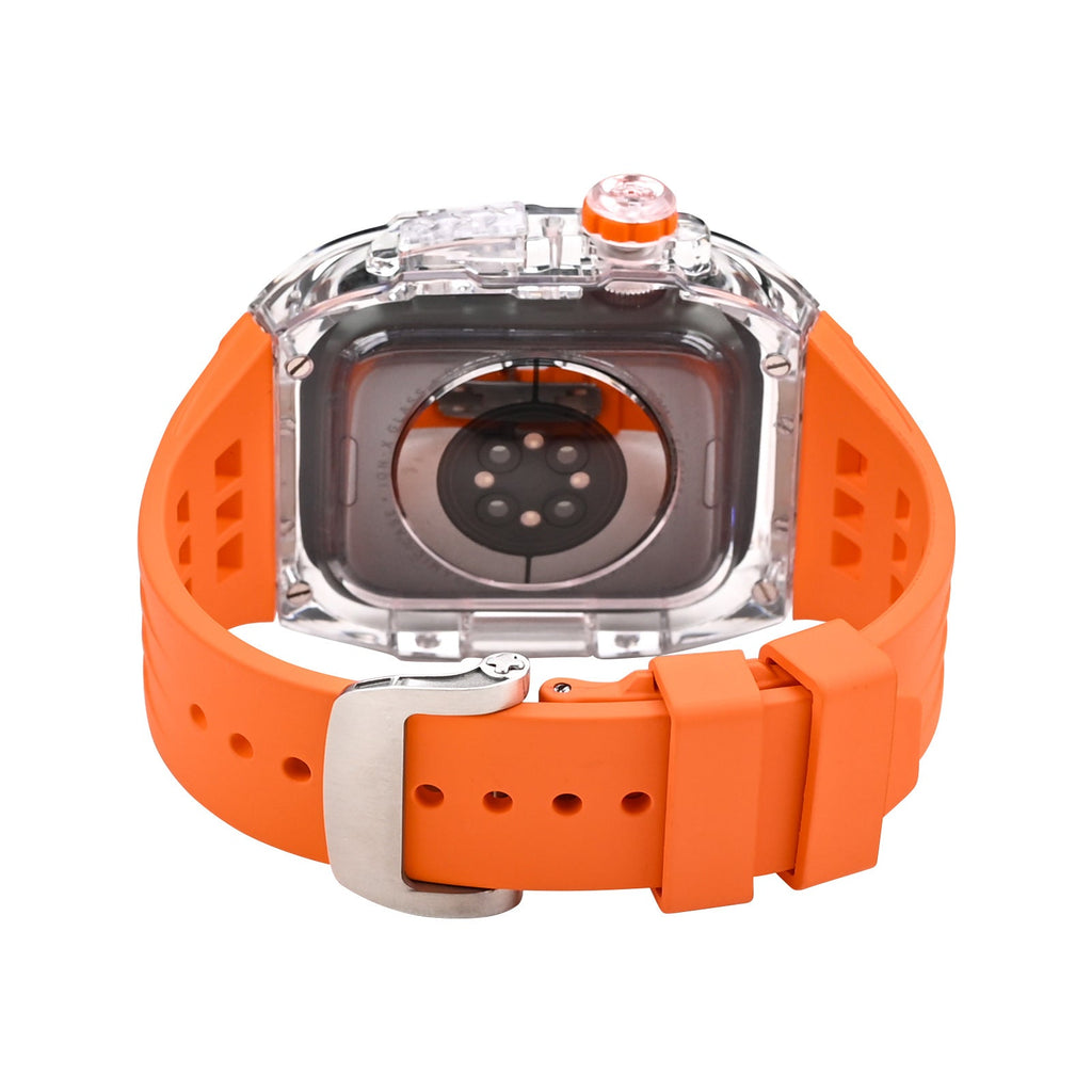 Protective Apple Watch Case Kit with Fluororubber Strap – RM V30 Glacier