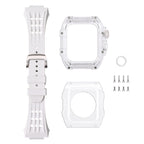 Protective Apple Watch Case Kit with Fluororubber Strap – RM V30 Glacier