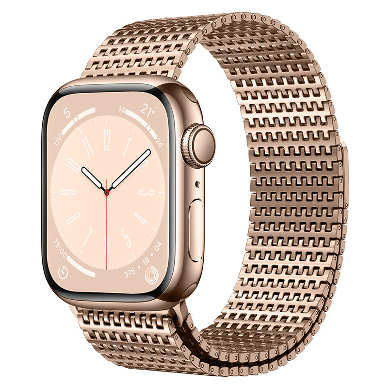 Apple Watch Steel Band – Minimalist Luxury with Magnetic Fit
